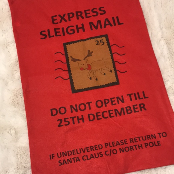 Express Sleigh Mail Christmas Bag - Picture 3 of 4